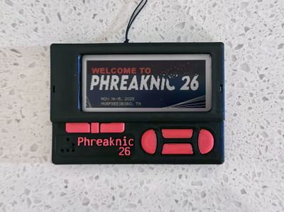 Official PN26 Electronic Badge