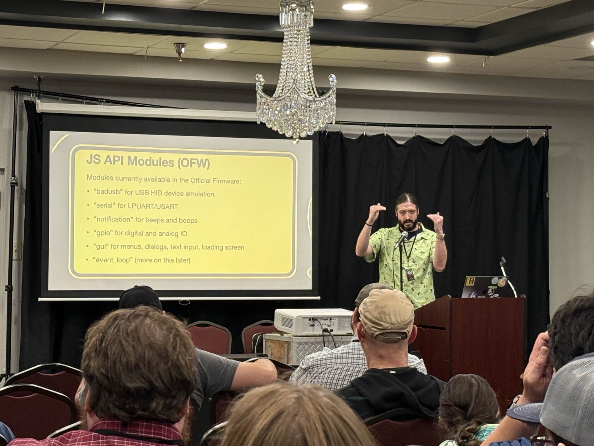 Presenting at PhreakNIC 25