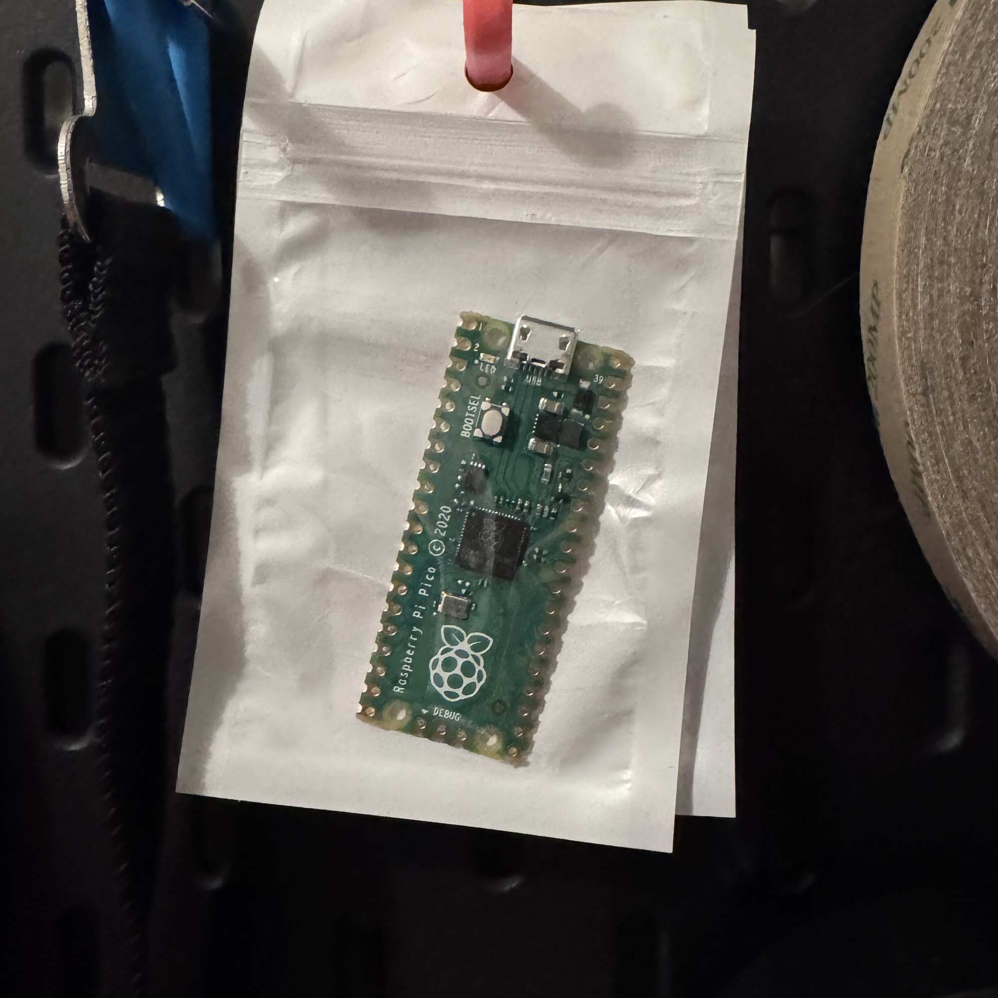 One of my spare Raspberry Pi Pico boards